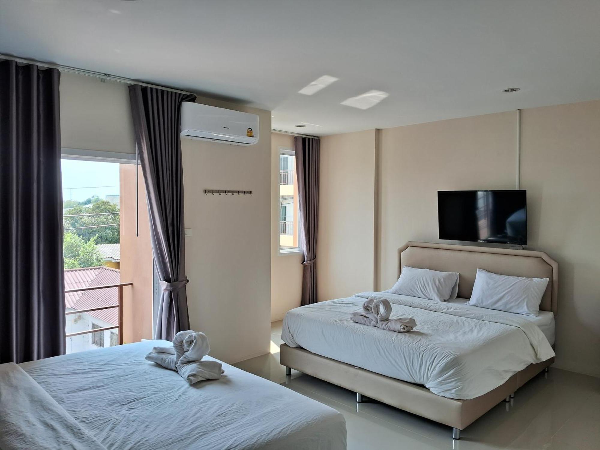 Hotel เคทู เกสเฮาส์ Chonburi Exterior foto